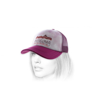 Patagonia women cap purple W's Fitz Roy Interstate magenta